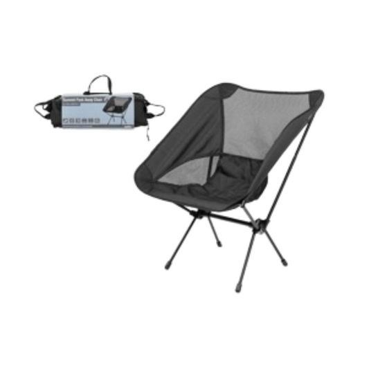 Summit Ultralight Packaway Chair Slate Grey