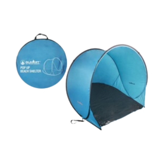 Summit Pop Up Beach Shelter Ocean Blue