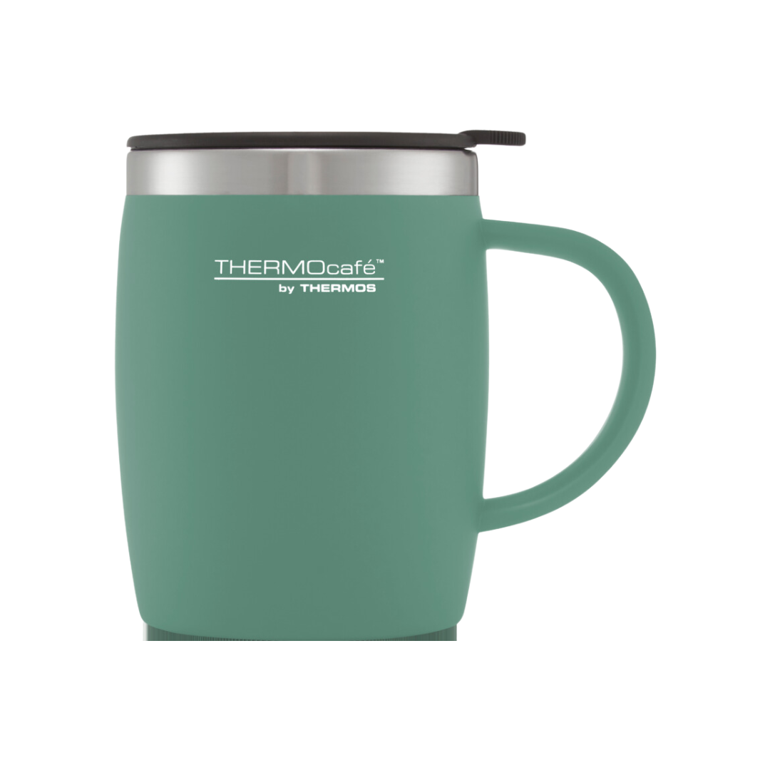 Thermos Thermocafe Soft Touch Desk Mug Duck Egg 450ml