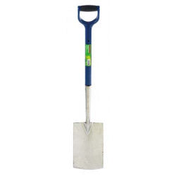 SupaGarden Digging Spade Mirrored Steel Head