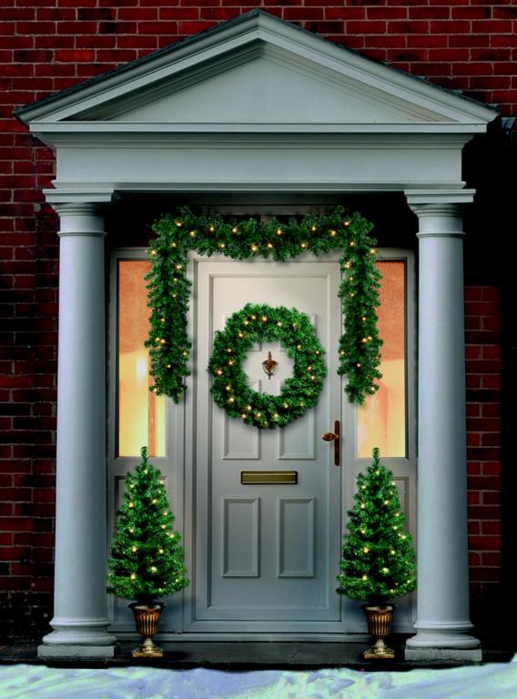 Premier LED Christmas Door Set 4 Piece