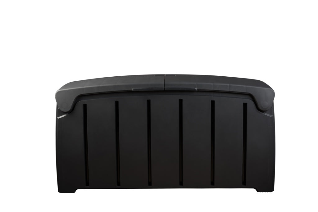 Strata Outdoor Garden Storage Box 322L Black