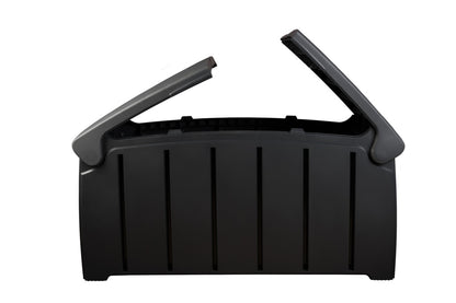 Strata Outdoor Garden Storage Box 322L Black