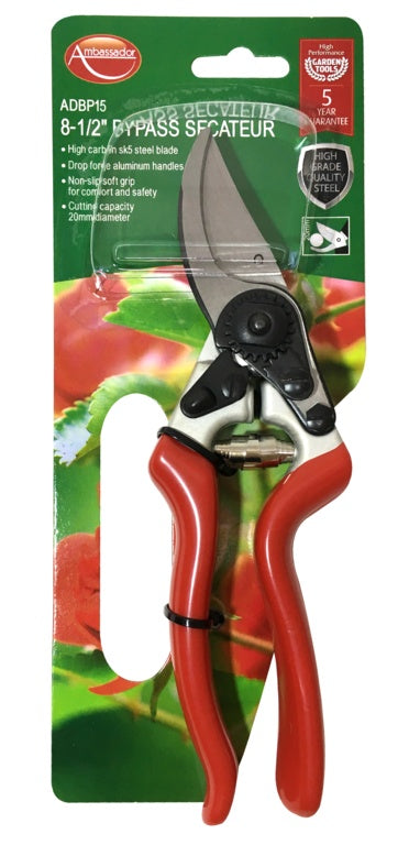 Ambassador Comfy Handle Bypass Pruner 8-1/2"