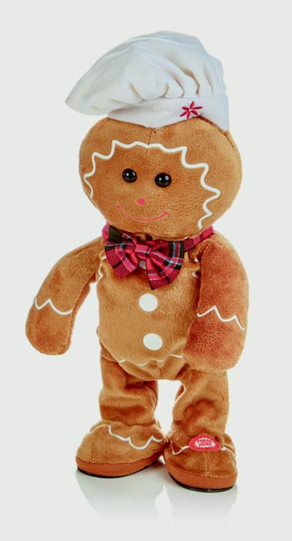 Premier Singing Gingerbread Man 30cm