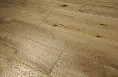 Ytd Natural Oak Engineered Wood Flooring 125mm 1.8m²