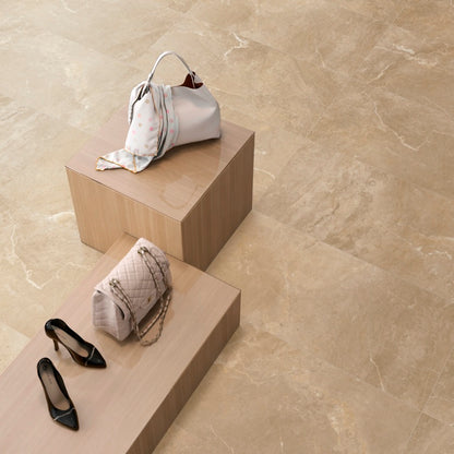 Prissmacer Cave Cream Porcelain Tile Rectified 45 x 90cm