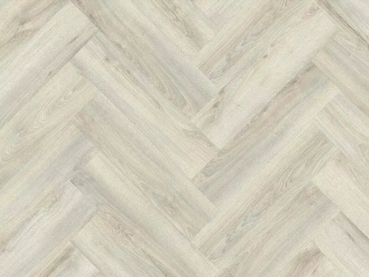 Elka Kentucky Oak Beige Herringbone Flooring 0.794m²