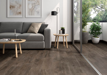 Prissmacer Galia Wenge Wood Effect Porcelain Tile 25 x 70cm