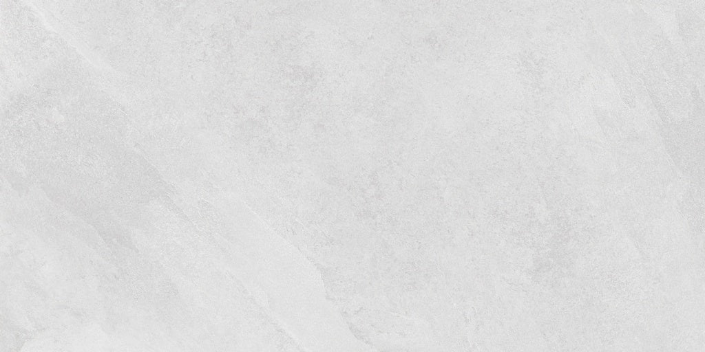 Plus 39 Eco Slate Effect Porcelain Tile White 30 x 60cm